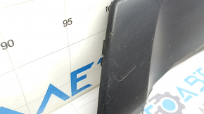 Ford Edge 19-24 front bumper lip trim, black, worn