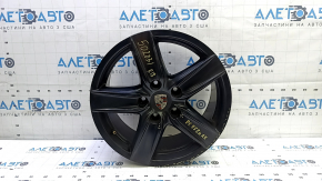 Wheel disk R18 5x130 Porsche Cayenne 958 11-14 black, light curb
