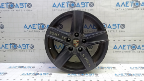 Wheel disk R18 5x130 Porsche Cayenne 958 11-14 black, light curb