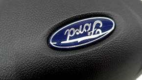 Black steering wheel airbag for the driver's side of a Ford Edge 19-24, chrome defect