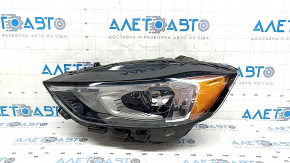 Left front headlight assembly for Ford Edge 19-24 BI-LED type 2, sand