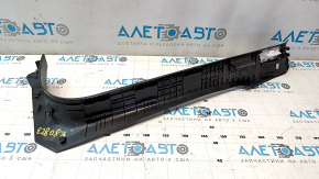 Nissan Pathfinder 13-20 black, worn inner front left door sill plate