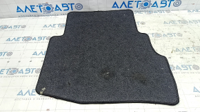 Mazda CX-9 2016-2023 2nd row left floor mat, black, cleanable