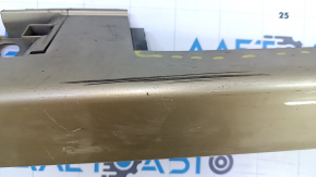 Right threshold Toyota Prius 30 10-15 gold, broken, dented, torn lower mount, broken mount, scuffed