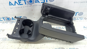 Mazda CX-9 16-23 leather armrest, black, with cup holders, scratch, dent