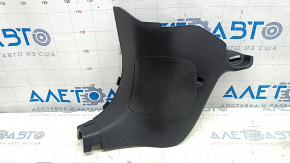 Mazda CX-9 16-23 black front pillar trim, left lower, scratches, abrasions