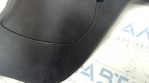 Mazda CX-9 16-23 black front pillar trim, left lower, scratches, abrasions