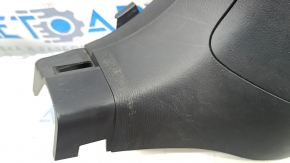 Mazda CX-9 16-23 black front pillar trim, left lower, scratches, abrasions
