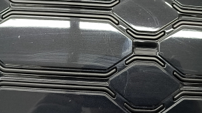 Audi Q5 80A 21-24 black gloss radiator grille assembly, chrome emblem and molding, S-Line, with frame, quattro emblem, illuminated emblem, scratches, emblem peeled off