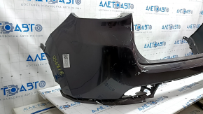 Jeep Compass 22-25 bare rear bumper, upper part, without parking sensors, graphite, scratch
