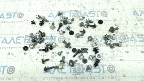 Mazda CX-9 16-piece bumper-hood hardware - incomplete