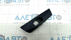 Mazda CX-9 16-23 black, glossy, scratched rear left window control trim