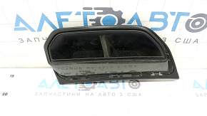 Lower right rear bumper trim for Audi Q5 80A 21-24 with wide dual exhaust, S-Line