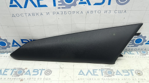 Upper left center console trim for Mazda CX-9 16-23, black, scratches