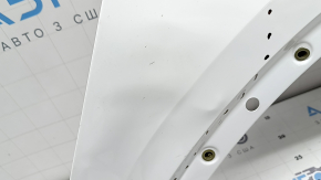 Front right fender Audi Q5 80A 18-24 white LY9C, dented, cracked