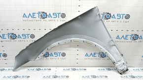 Front right fender Audi Q5 80A 18-24 white LY9C, dented, cracked