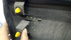 Mazda CX-9 16-23 lower rear right door trim, matte finish, scratches, dents, broken fasteners