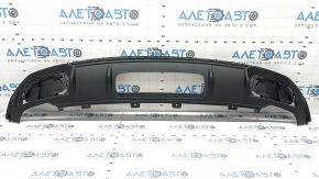 Audi Q5 80A 21-24 black rear bumper lip for towbar, S-Line, structure