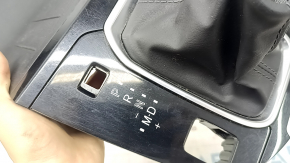 Mazda CX-9 16-23 shifter cover, black, glossy, scratches