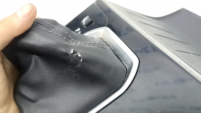 Mazda CX-9 16-23 shifter cover, black, glossy, scratches