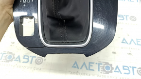Mazda CX-9 16-23 shifter cover, black, glossy, scratches