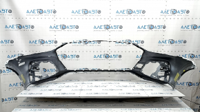 Bare front bumper for Audi Q5 80A 21-24 without Park Assist and headlight washers, white, scratches