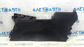 Left center console trim for Mazda CX-9 16-23, black, scratches