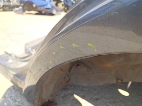 Quarter wing rear left Toyota Camry v40 graphite, on the body, dented, bumps, rusty