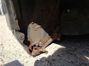 Quarter wing rear left Toyota Camry v40 graphite, on the body, dented, bumps, rusty
