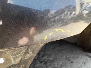 Quarter wing rear right Toyota Camry v40 graphite, on the body, dented, bumps, rusty