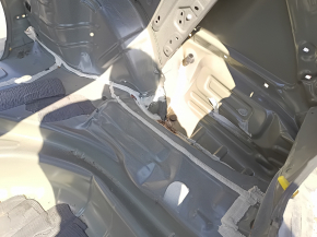Quarter wing rear right Toyota Camry v40 graphite, on the body, dented, bumps, rusty