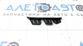 Rear bumper trim left side Audi Q5 80A 21-24, black