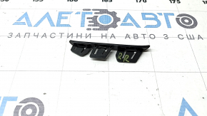 Right rear bumper trim for Audi Q5 80A 21-24, black