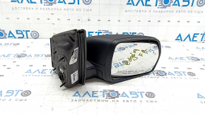 Right side mirror assembly Ford Edge 19-24, 5 pins, black, BSM, heated