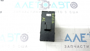 Front left window lift control for Audi Q5 80A 21-24 with child protection, black with chrome