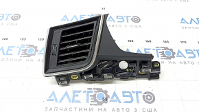 Air duct deflector with trim left Audi Q5 80A 21-24 black gloss with chrome