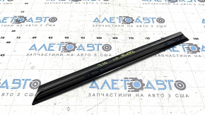Left tailgate glass molding for Ford Edge 15-24, gloss black