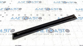 Left tailgate glass molding for Ford Edge 15-24, gloss black