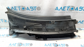 Right plastic windshield wiper grille for Mazda CX-9 16-23, cracked, bent corner