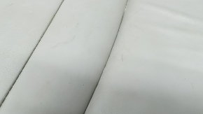 Rear seat cushion for Toyota Camry v40 07-09, gray leather, adjustable, wrinkled, needs cleaning, worn, cracked, scratches