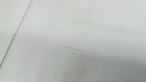 Rear seat cushion for Toyota Camry v40 07-09, gray leather, adjustable, wrinkled, needs cleaning, worn, cracked, scratches