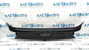 Ford Edge 19-24 SE tailgate trim with black molding and emblem, torn seal