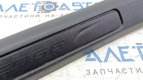 Front left door sill plate for Ford Edge 19-24, black, worn, broken mount