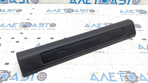 Front right door sill trim for Ford Edge 19-24, black, broken guide