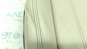 Lower passenger seat trim for Audi Q5 80A 21-24 leather, beige, heated, dents, needs cleaning
