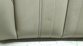 Upper passenger seat trim for Audi Q5 80A 21-24 leather, beige, heated, dented, needs cleaning