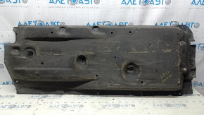 Right underbody protection for Mazda CX-9 16-23, torn, dented, scuffed