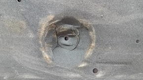 Right underbody protection for Mazda CX-9 16-23, torn, dented, scuffed