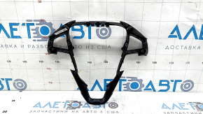 Black steering wheel cover for Ford Edge 19-24
