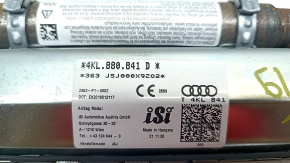 The driver's left knee airbag for the Audi E-Tron 19-23 has scuffs and a rusty squib.